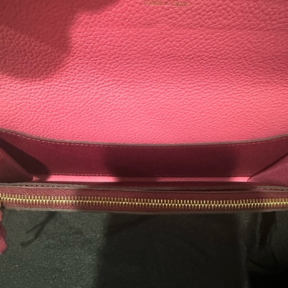 Louis Vuitton red EMPREINTE Sarah Wallet - pre loved -100% authentic - Picture 8 of 9